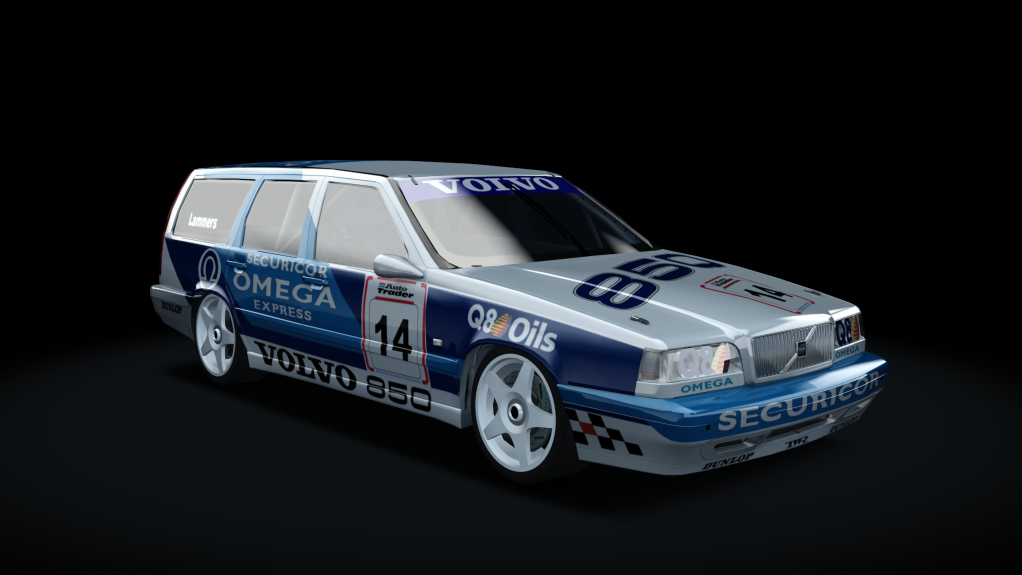 BTCC 1994 Volvo 850 Estate, skin 14