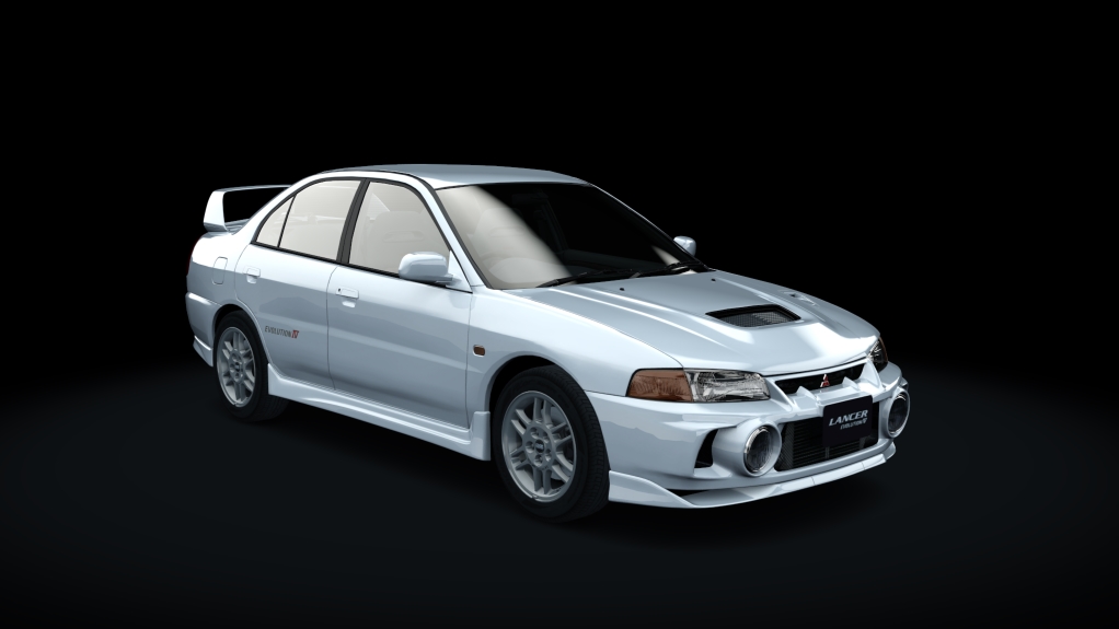 Mitsubishi Lancer Evolution IV GSR, skin 0_Scotia_White