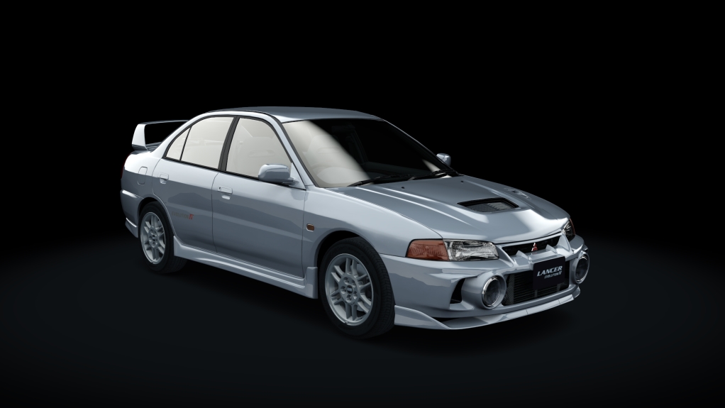 Mitsubishi Lancer Evolution IV GSR, skin 1_Steel_Silver