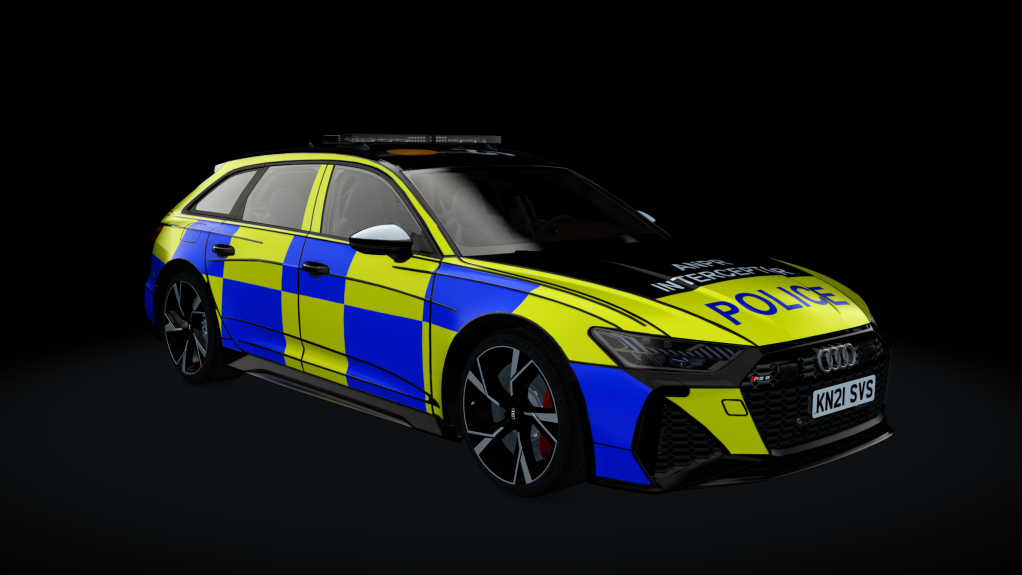 Audi RS6 2021 POLICE Preview Image