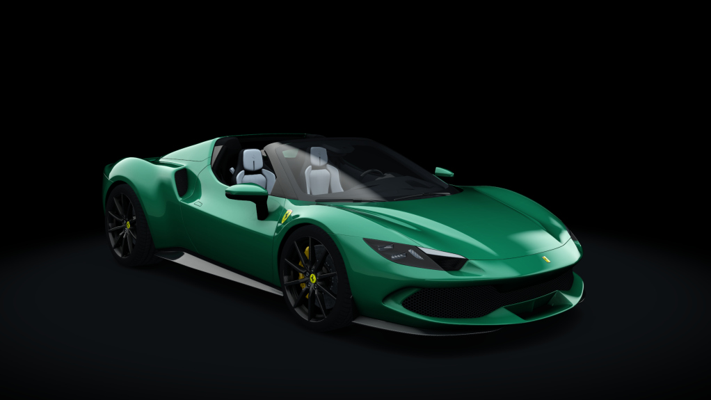 Ferrari 296 GTS, skin 6light_green