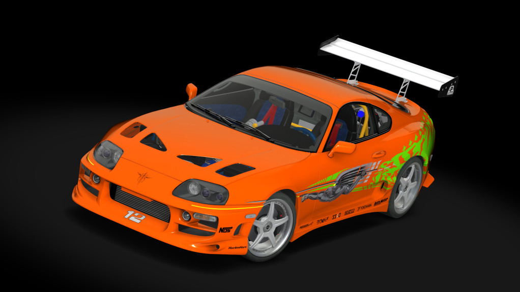 The Fast and the Furious Toyota Supra, skin default