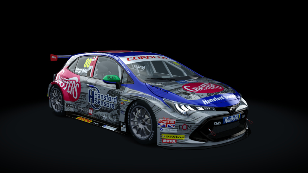 Toyota Corolla BTCC, skin 80