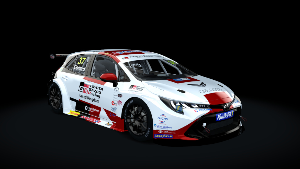 Toyota Corolla BTCC, skin BTCC_2023_Collard_21