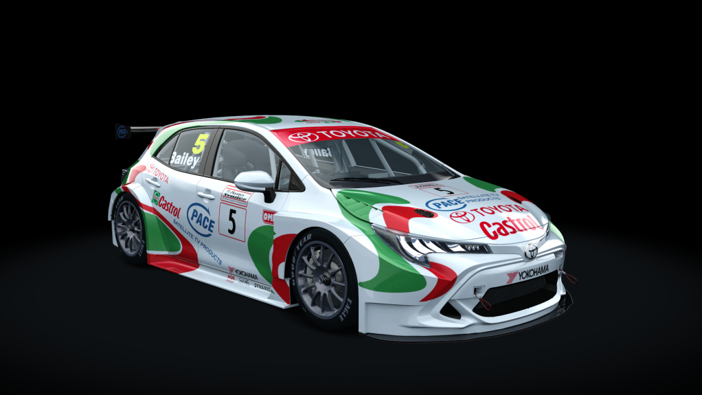 Toyota Corolla BTCC, skin Bailey