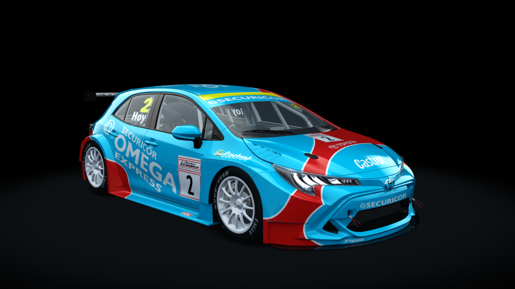 Toyota Corolla BTCC, skin Hoy