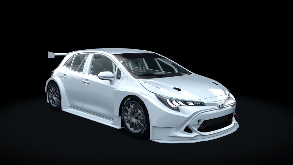 Toyota Corolla BTCC, skin TEMPLATE