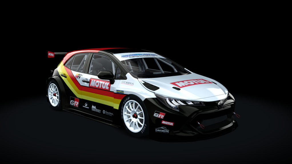 Toyota Corolla BTCC, skin retro