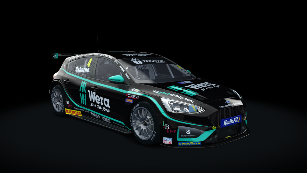 Ford Focus BTCC, skin #4