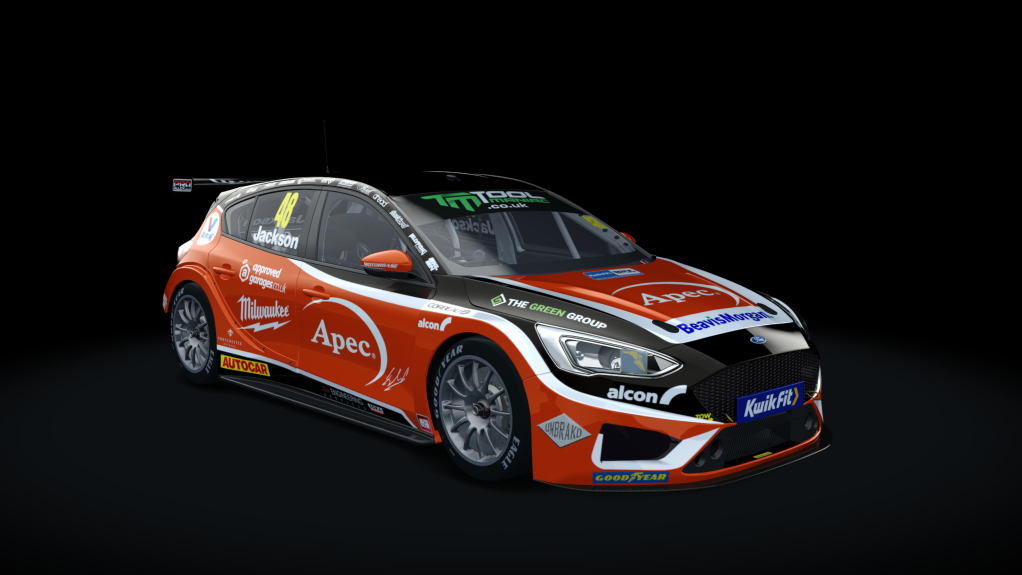 Ford Focus BTCC, skin #48