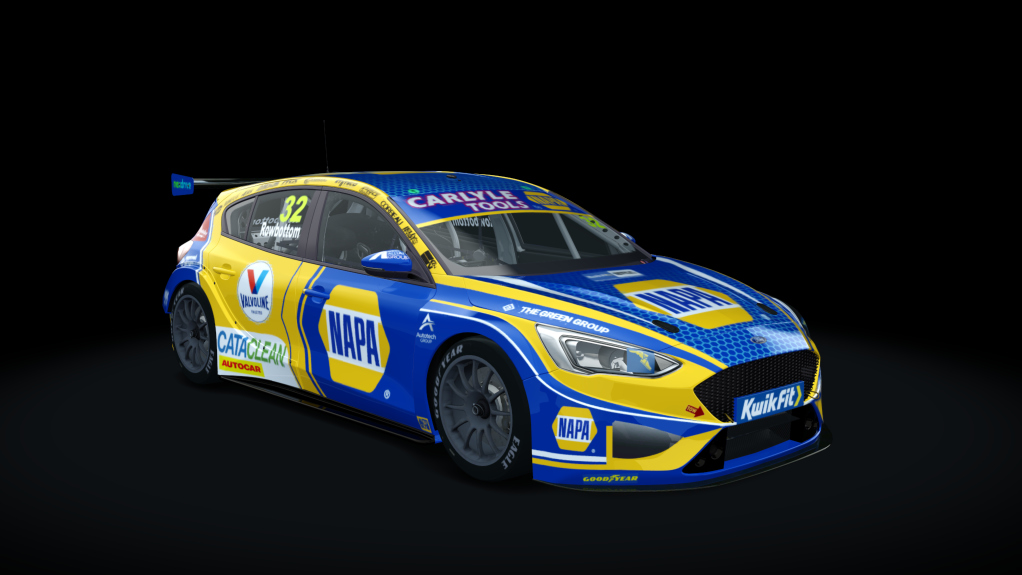 Ford Focus BTCC, skin 2023 btcc napa 2 #32