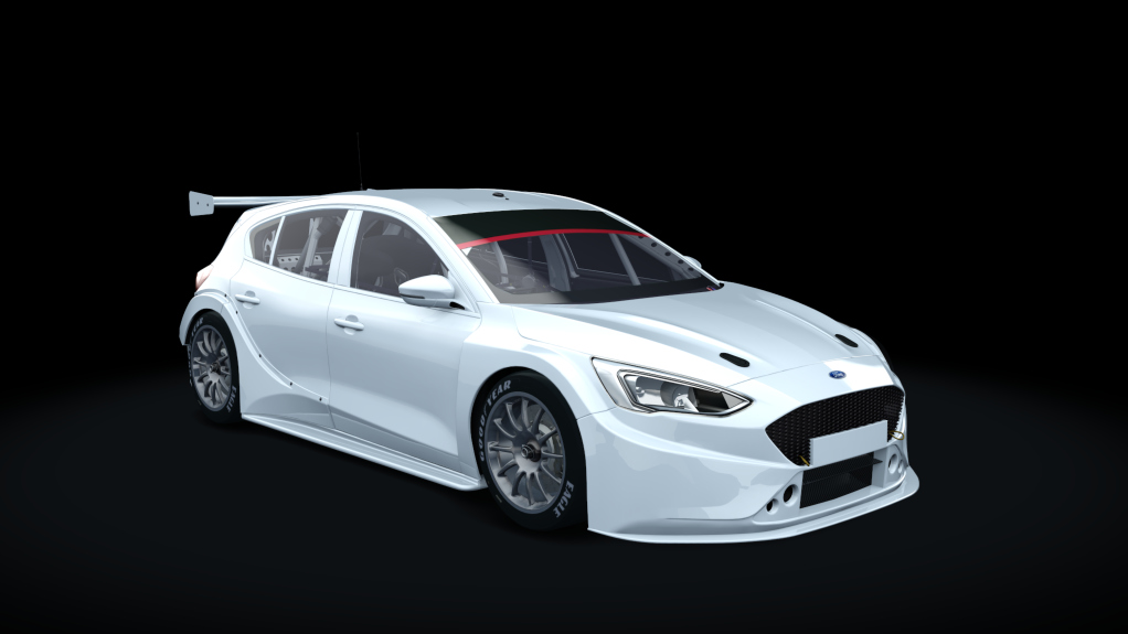 Ford Focus BTCC, skin TEMPLATE