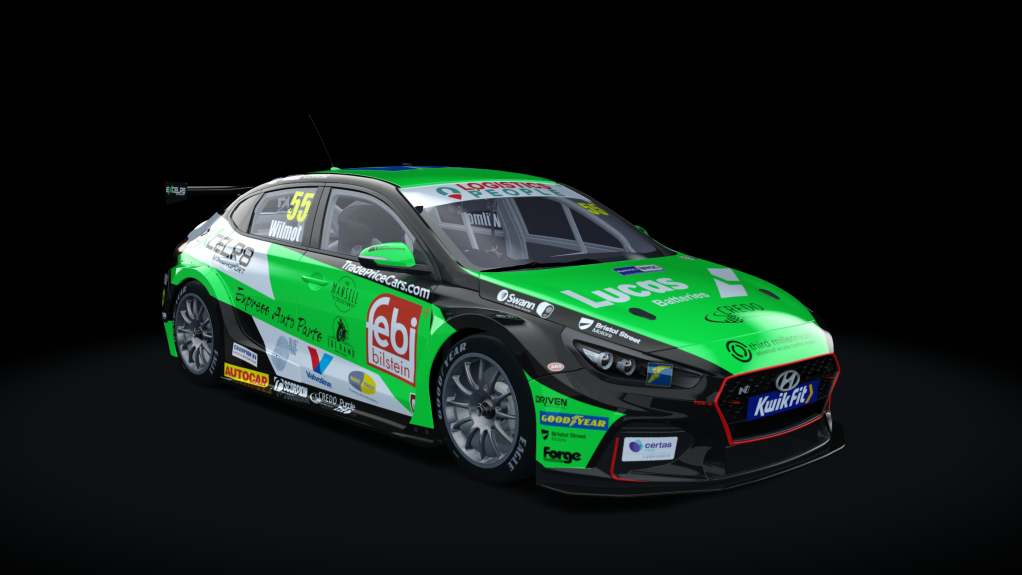 Hyundai i30 BTCC, skin #55