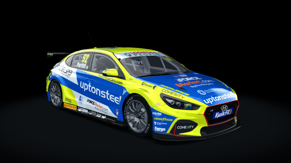 Hyundai i30 BTCC, skin #62Parfitt