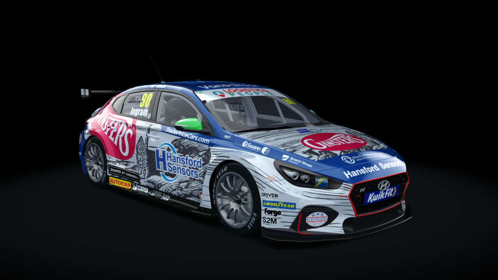 Hyundai i30 BTCC, skin #80