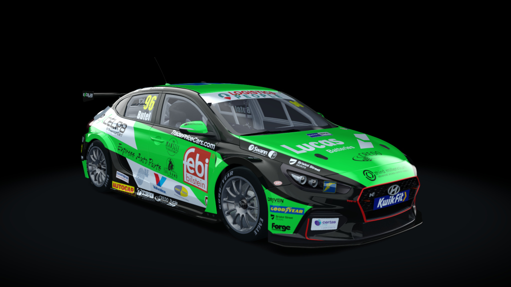 Hyundai i30 BTCC, skin #96