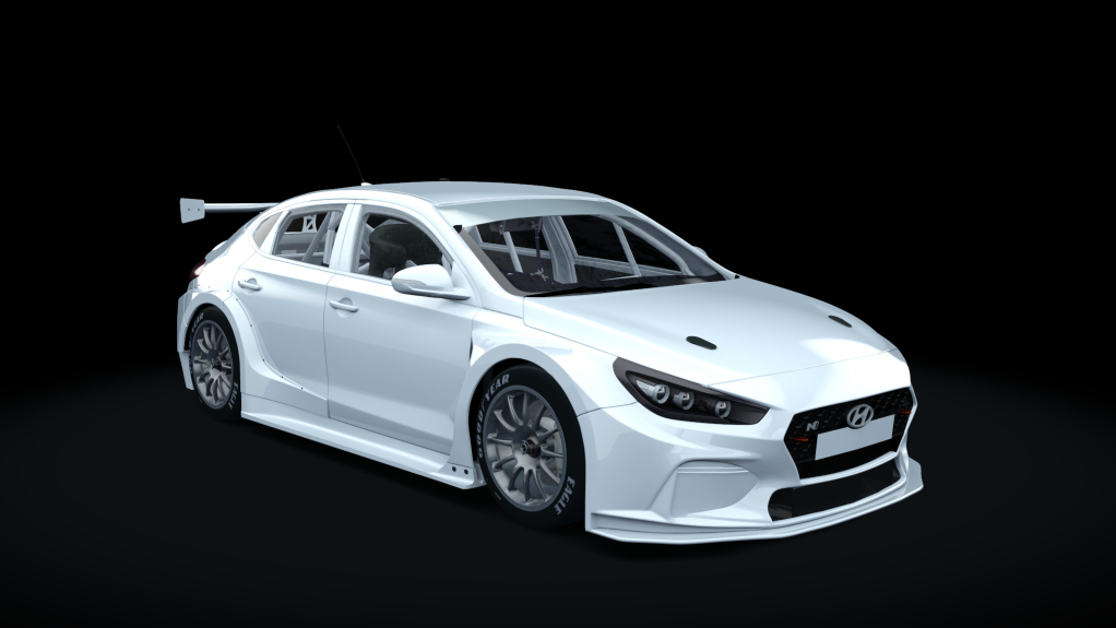 Hyundai i30 BTCC, skin TEMPLATE