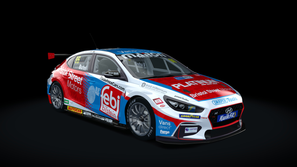 Hyundai i30 BTCC, skin butel96