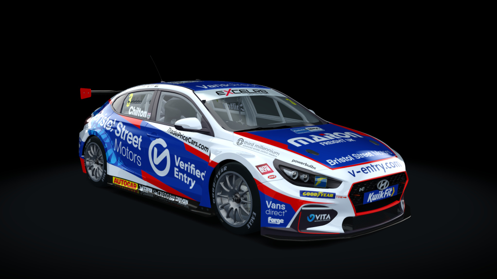 Hyundai i30 BTCC, skin chilton3