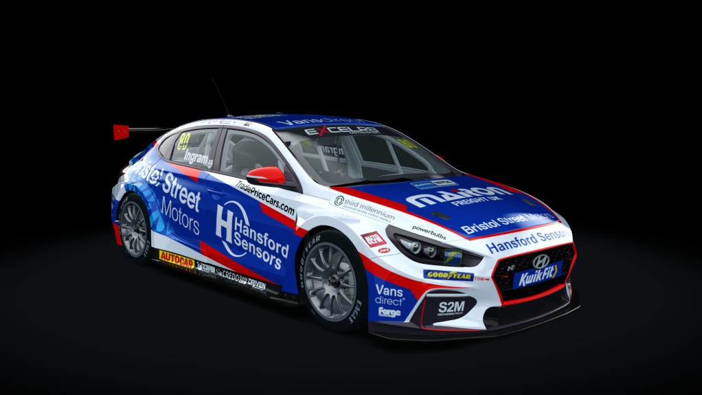 Hyundai i30 BTCC, skin ingram80