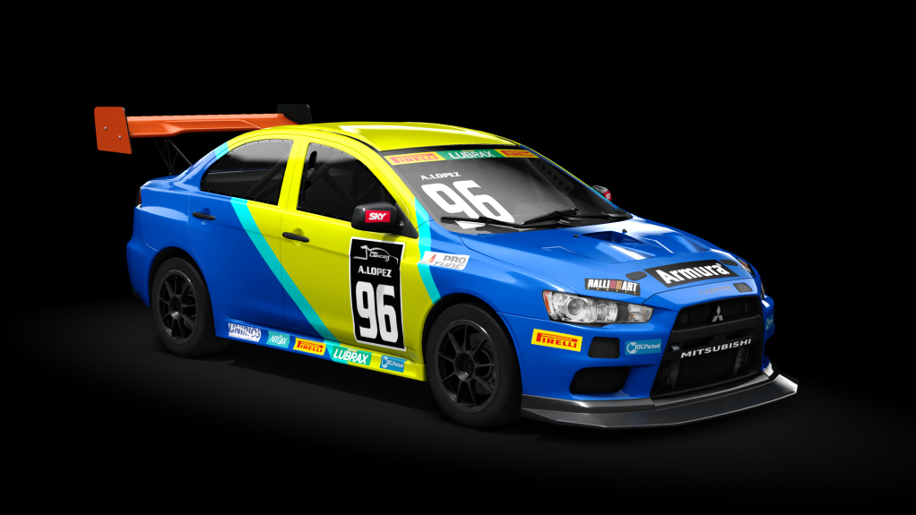 Lancer cup RS, skin Phobes Racing