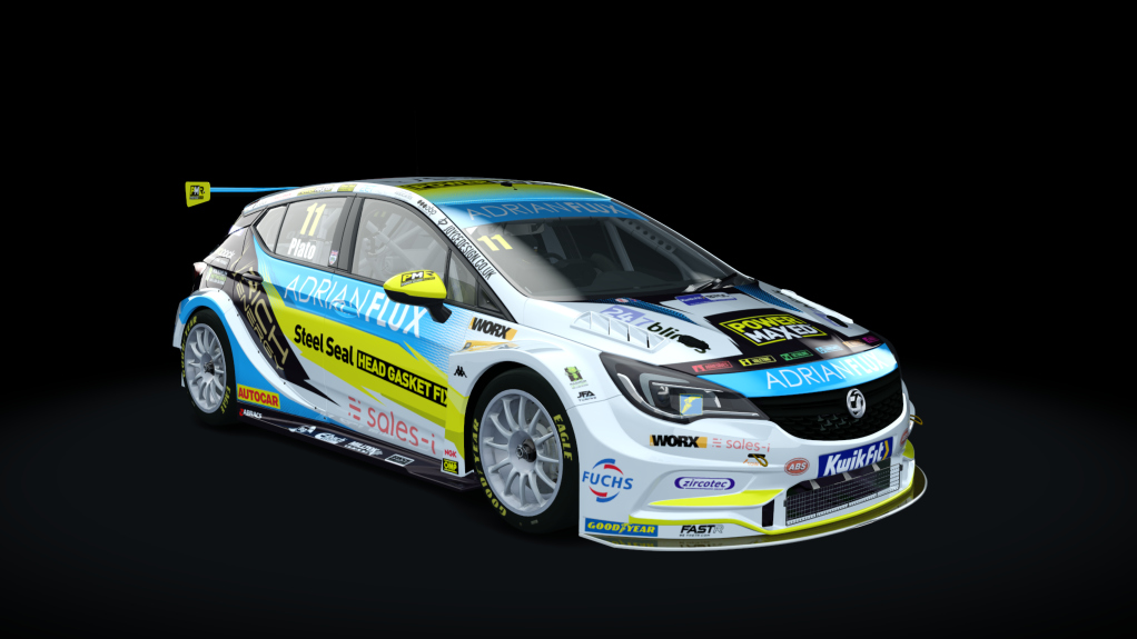 Vauxhall Astra BTCC, skin skin00