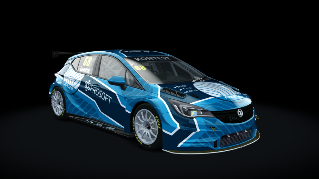 Vauxhall Astra BTCC, skin skin02