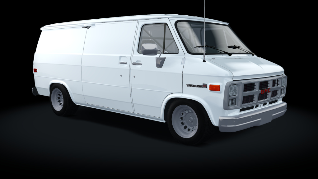 GMC Vandura 1500, skin White