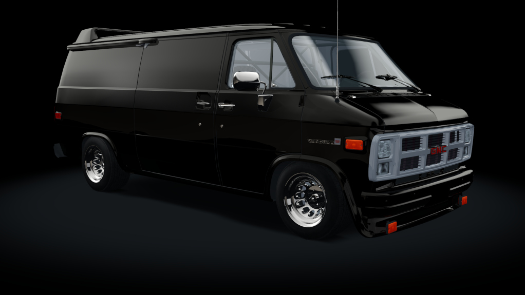 GMC Vandura 1500 S1, skin Black