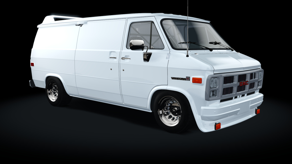 GMC Vandura 1500 S1, skin White