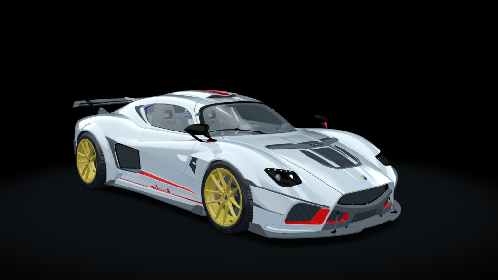 Mazzanti Evantra Milecavalli, skin Striscia Rossa