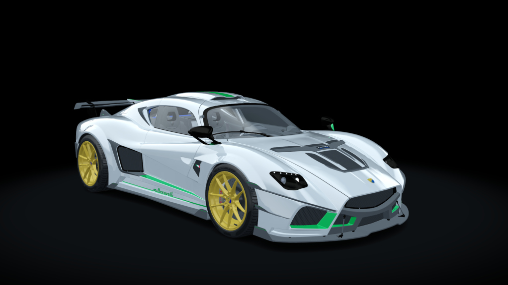 Mazzanti Evantra Milecavalli, skin Striscia Verde