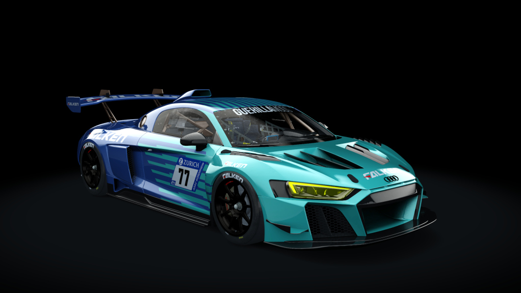 Audi R8 LMS GT2, skin falken