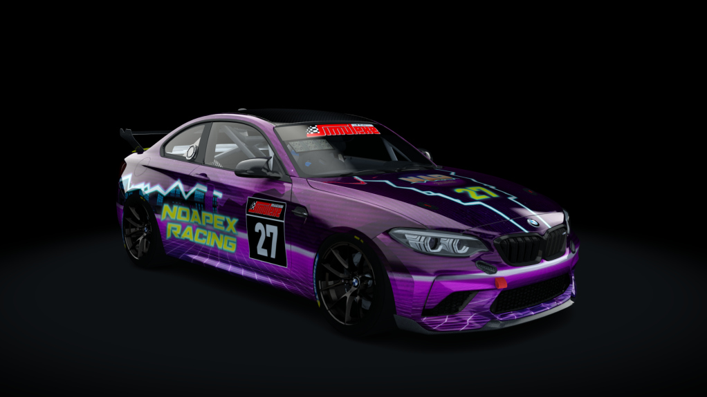 BMW M2 CS Racing, skin 27_Simulexe NAR