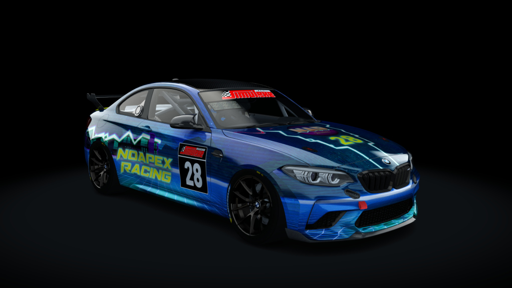 BMW M2 CS Racing, skin 28_Simulexe NAR