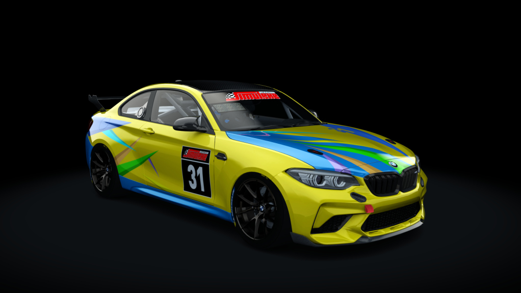 BMW M2 CS Racing, skin 31_Simulexe UKR