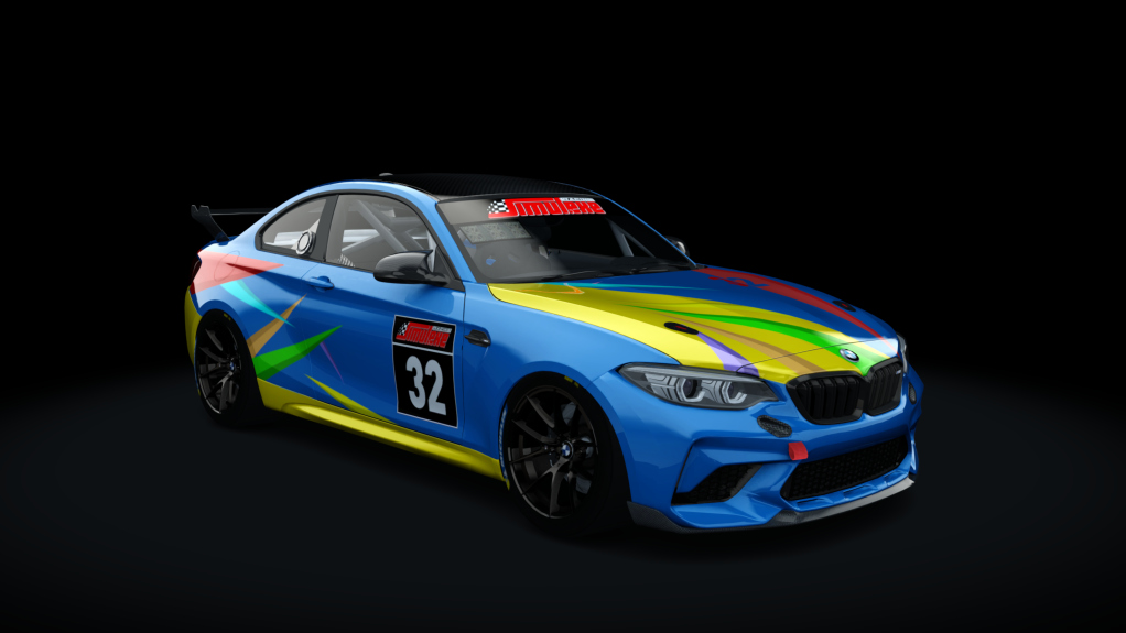 BMW M2 CS Racing, skin 32_Simulexe UKR