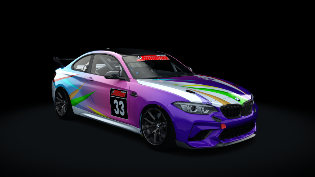 BMW M2 CS Racing, skin 33_Simulexe UKR