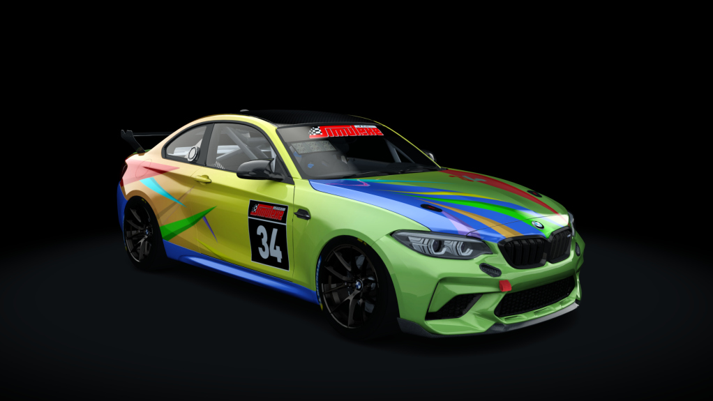 BMW M2 CS Racing, skin 34_Simulexe UKR