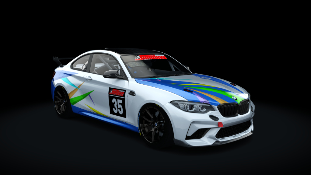 BMW M2 CS Racing, skin 35_Simulexe UKR