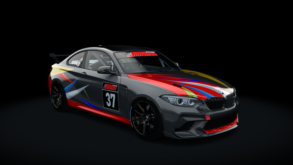 BMW M2 CS Racing, skin 37_Simulexe UKR