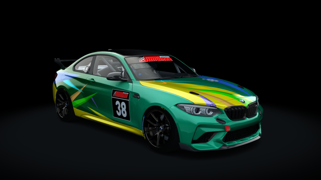 BMW M2 CS Racing, skin 38_Simulexe UKR