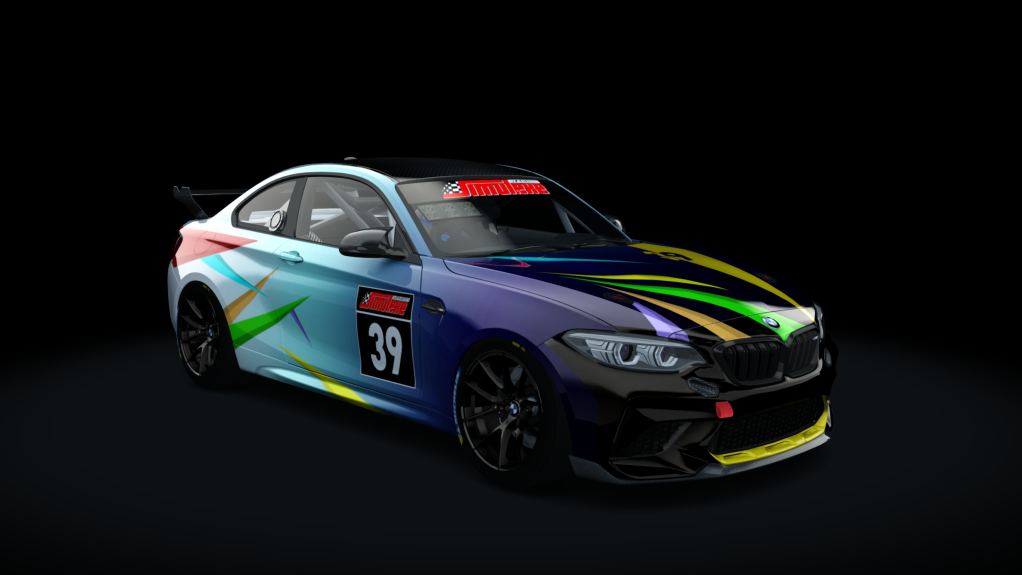 BMW M2 CS Racing, skin 39_Simulexe UKR