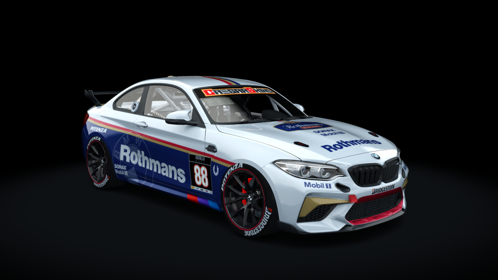 BMW M2 CS Racing, skin 88_Rothmans