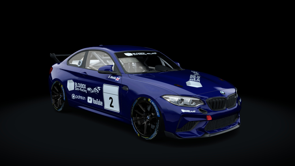 BMW M2 CS Racing, skin BLCKBOX00