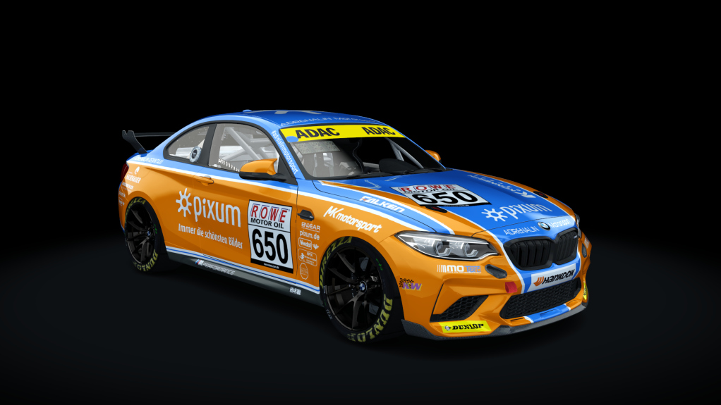 BMW M2 CS Racing, skin BMW Adrenalin Motorsports 650