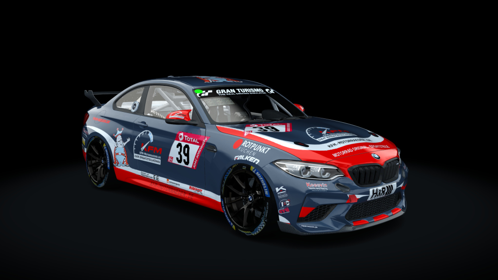 BMW M2 CS Racing, skin BMW KEEEVIN Sports & Racing 39