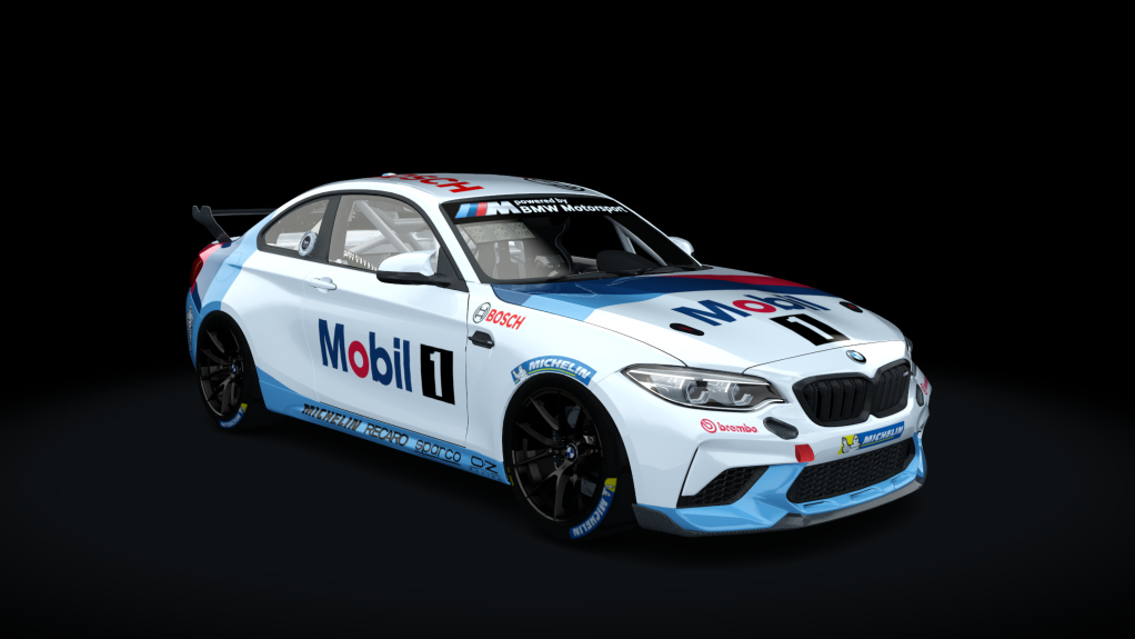 BMW M2 CS Racing, skin BMW Mobil