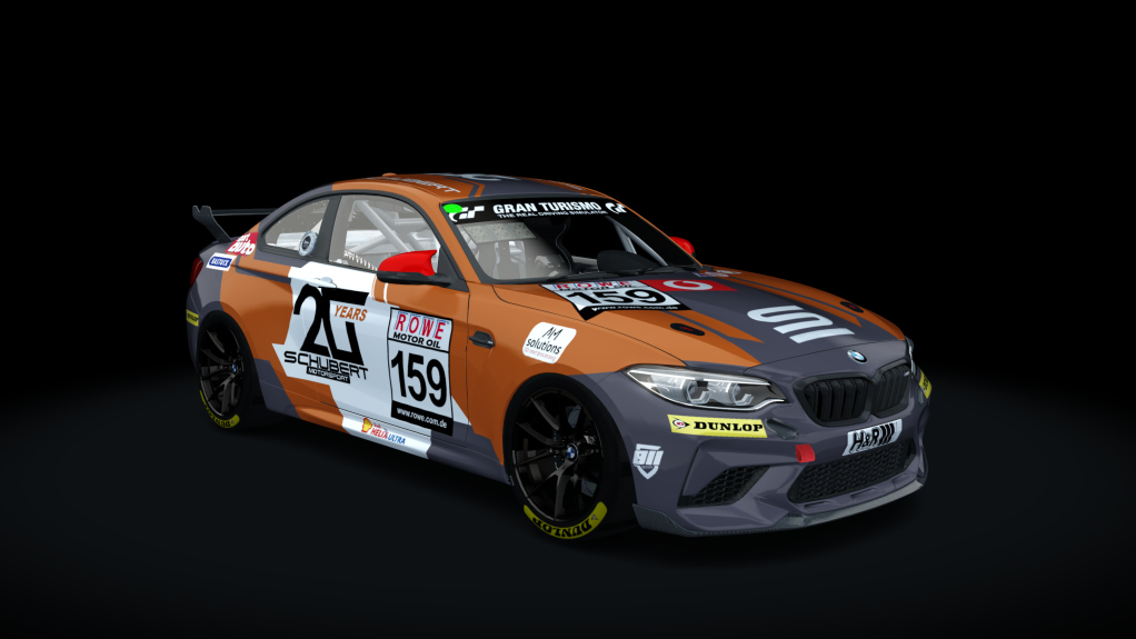 BMW M2 CS Racing, skin BMW Schubert Motorsport 159