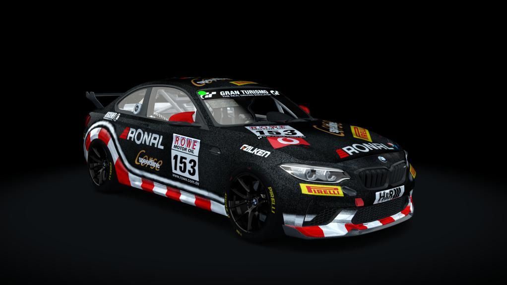 BMW M2 CS Racing, skin BMW Speedline Racing 153